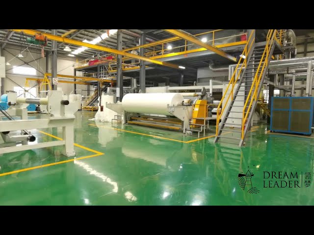 Nonwoven production line, perfect