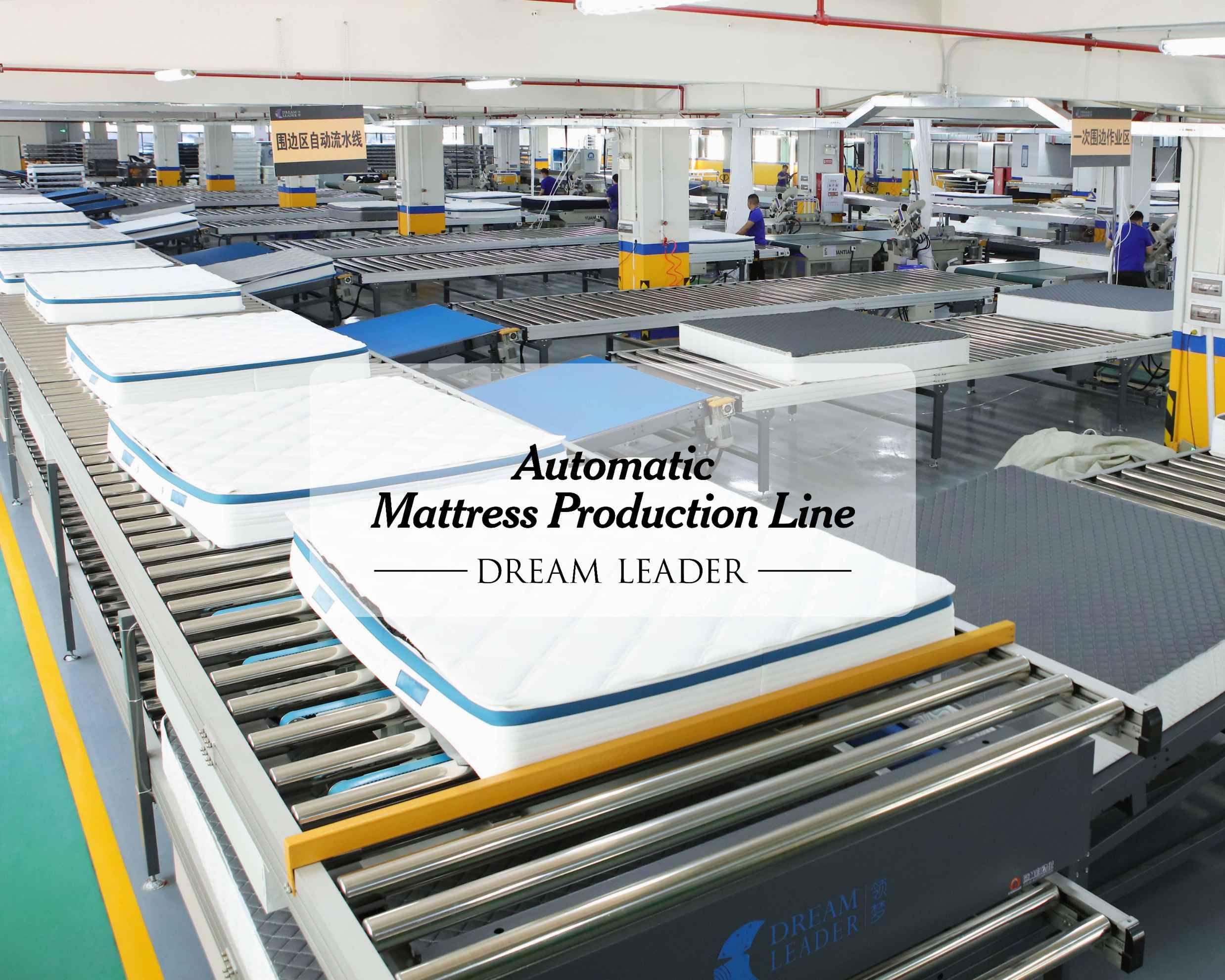 16-Automatic mattress production line-tuya