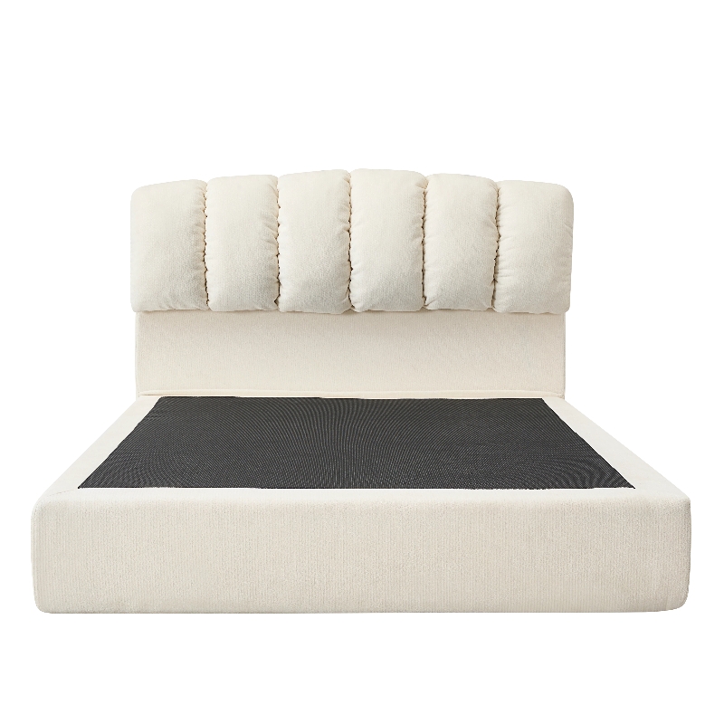 All‑in‑One Compressed Bed in Single Box | Pure Foam Headboard, Pocket Spring & Foam Base for Bedroom