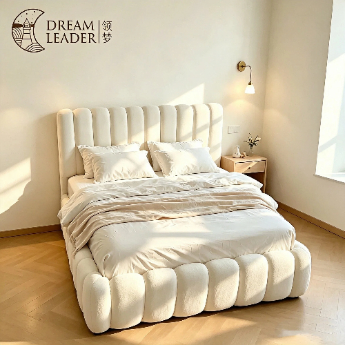 Knock‑Down Metal Bed Frame & Pure Foam Headboard Packed In One Box Wholesale